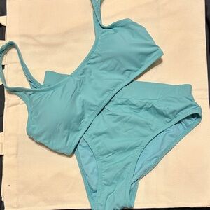 Elegant Blue Bikini Set